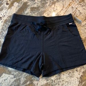 NWT BLACK KNIT SHORTS